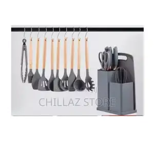 19pcs Silicone Cooking Utensils.