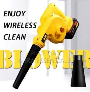 2 in 1 Heavy-Duty Rechargeable Blow and Vacuum Cleaner