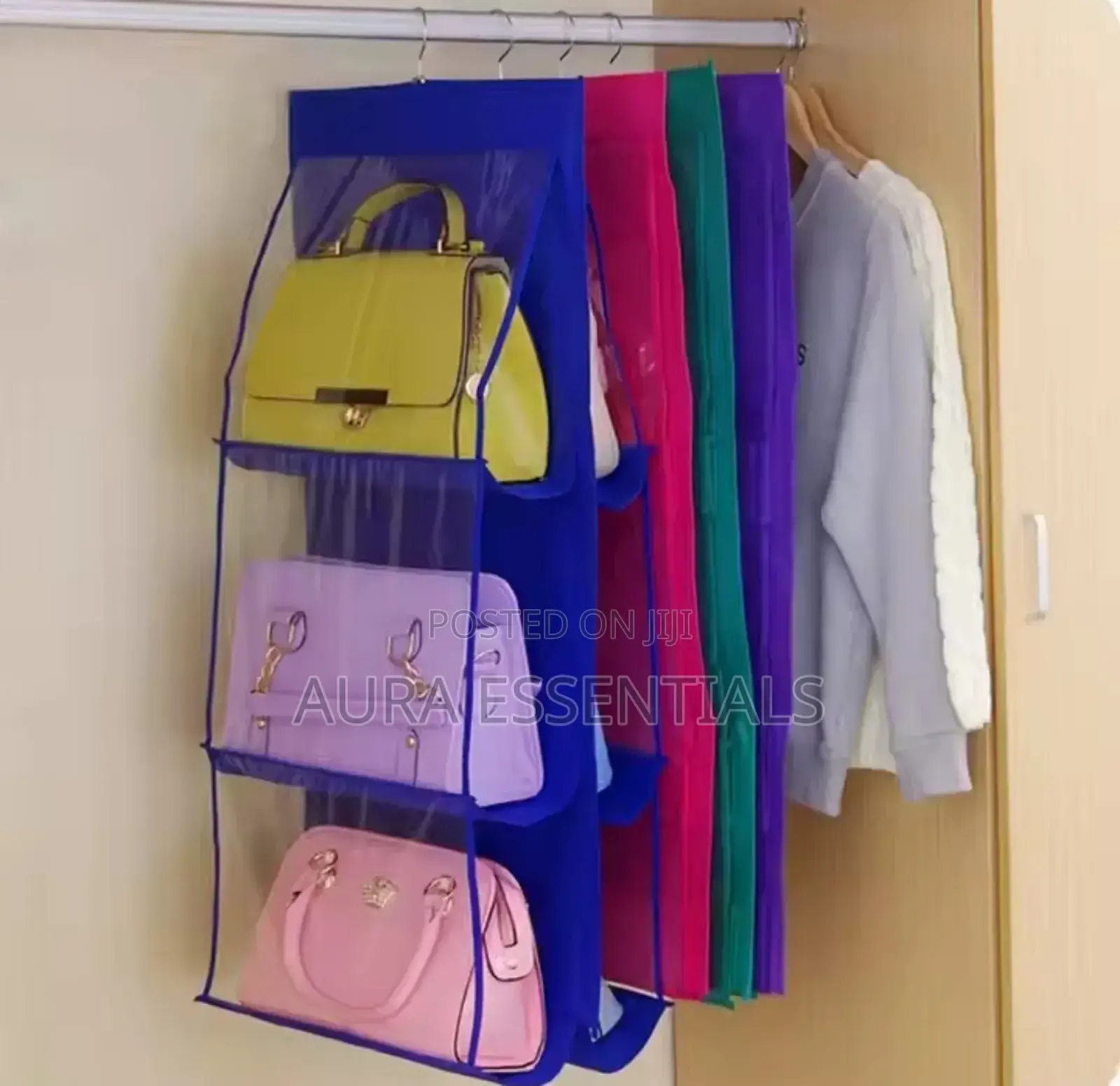 Purse Organizer Hanging Handbag Rack