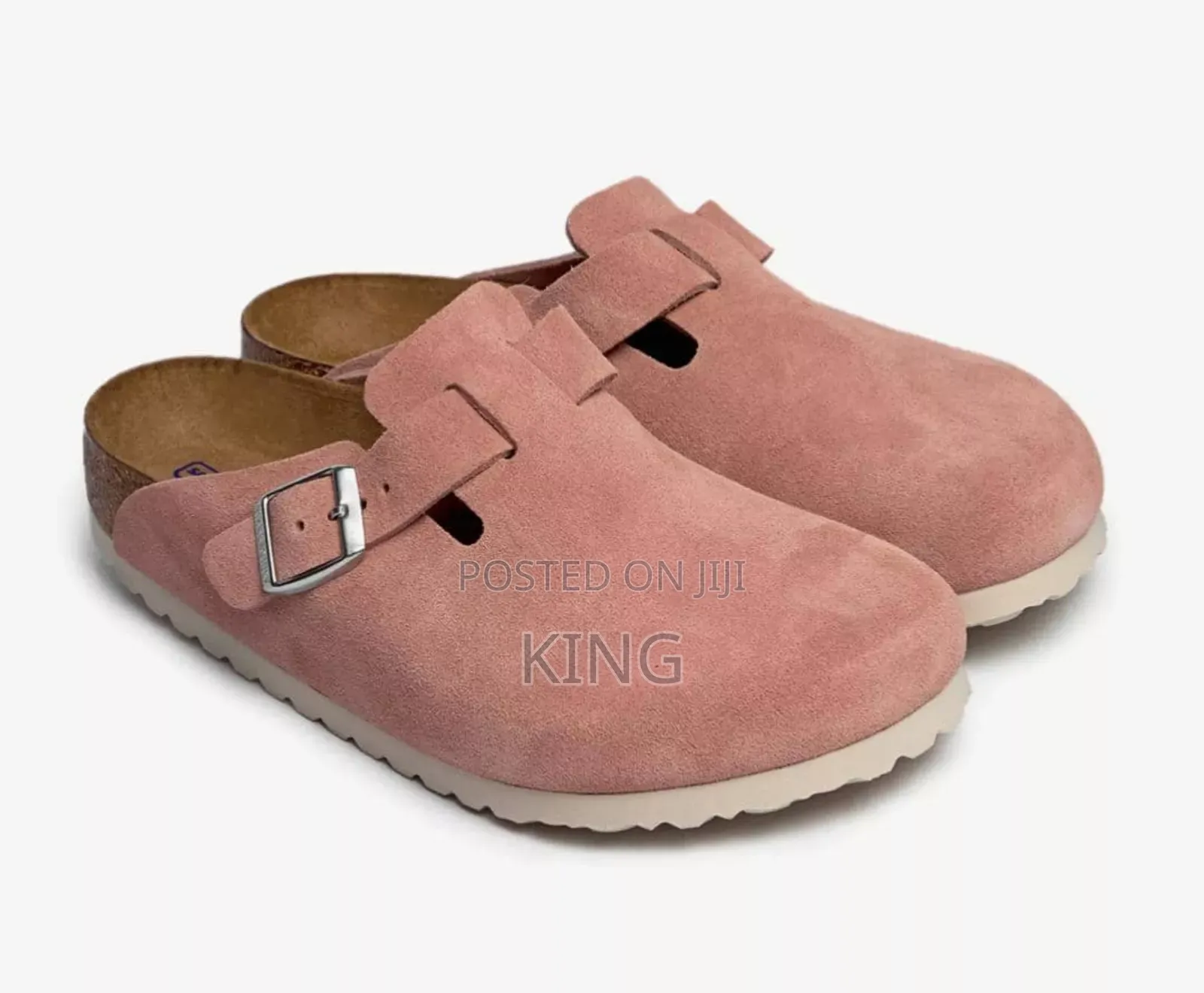 Swift Birkenstock Boston Suede Leather Sandals