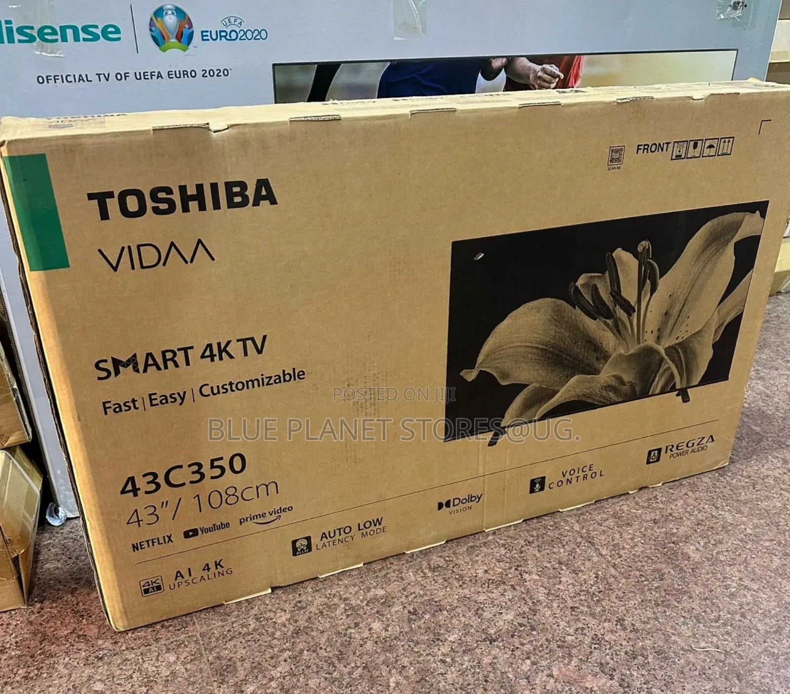 TOSHIBA 43inch 4k_uhd Smart TVS \\ VIDAA