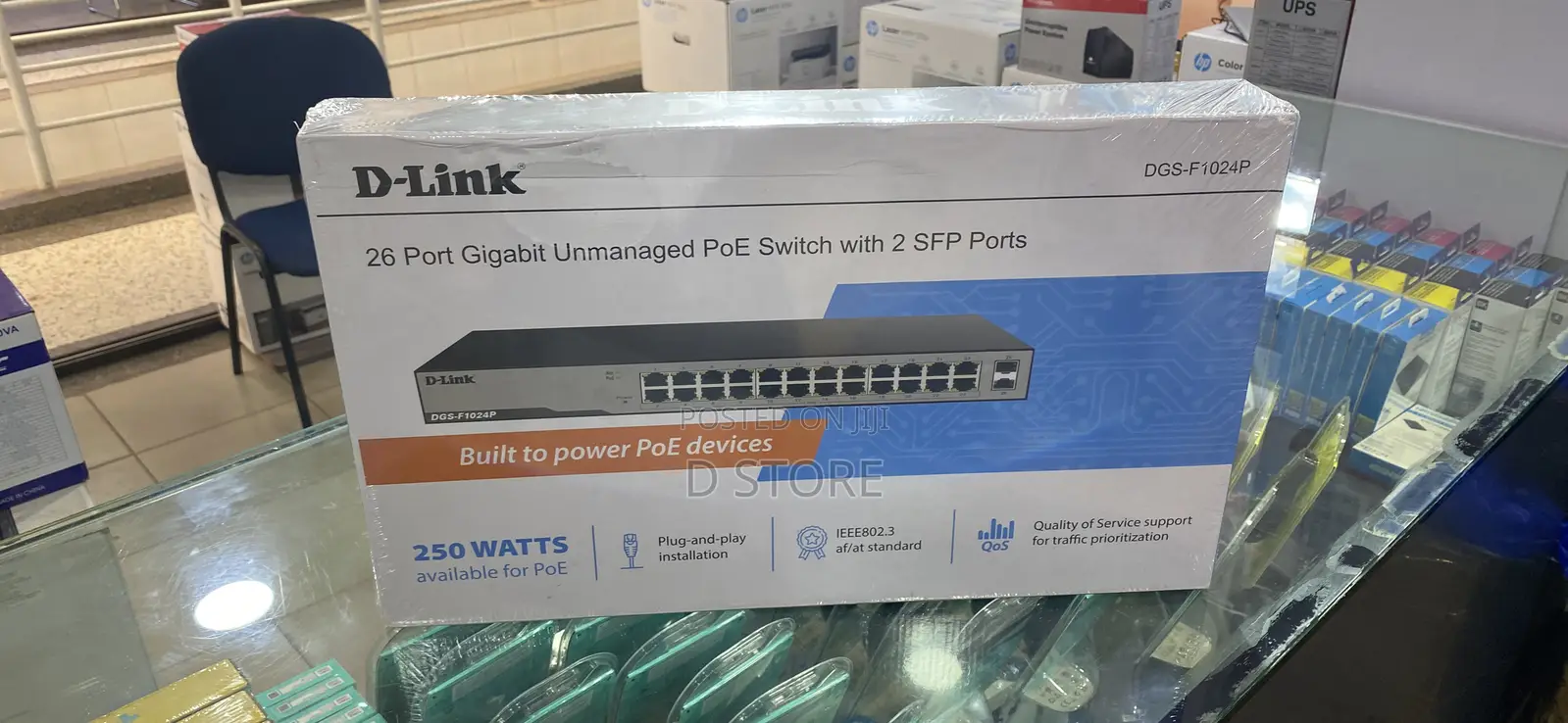 D-Link26 Port Gigabit Unmanaged Poe Switch