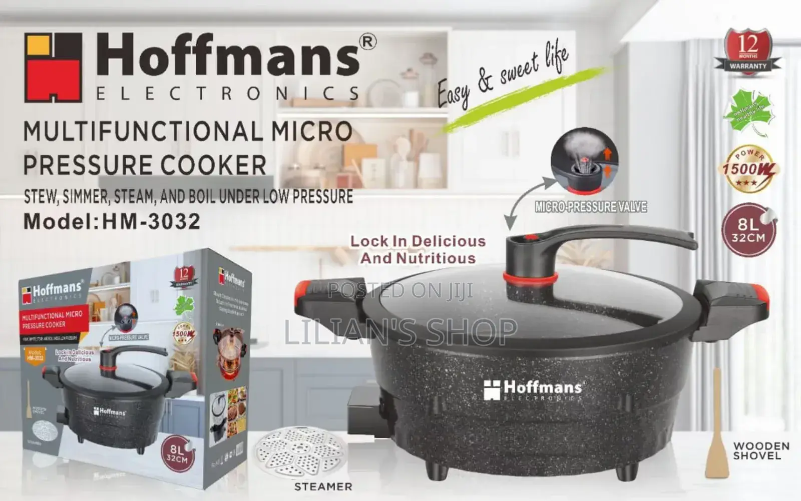 Hoffman Multifunction Micro Pressure Cooker