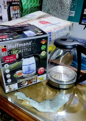Hoffman Electric Kettle / Glass Pacolater of 2litres.