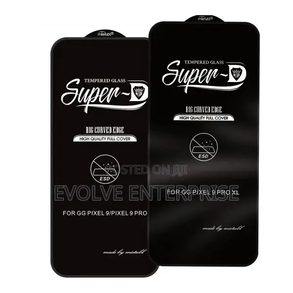 9H Full Glue Cover Tempered Glass for Google Pixel 9 Pro