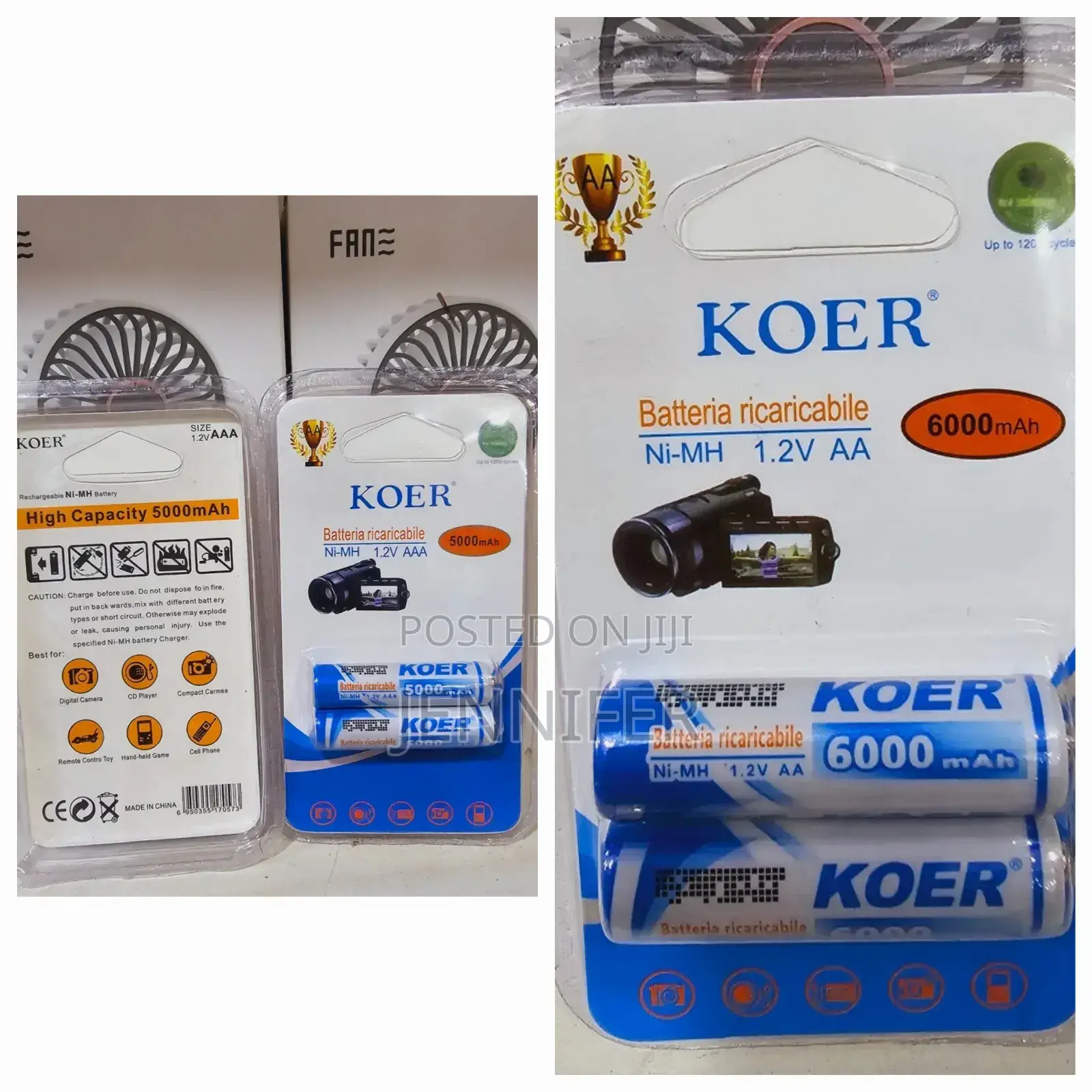 Koer Aa Rechargeable Batteries