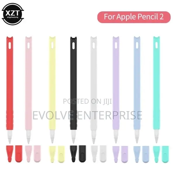 Apple Pencil 1 2 Holder Silicone Cover Sleeve for iPad