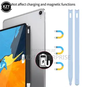 Apple Pencil 1 2 Holder Silicone Cover Sleeve for iPad