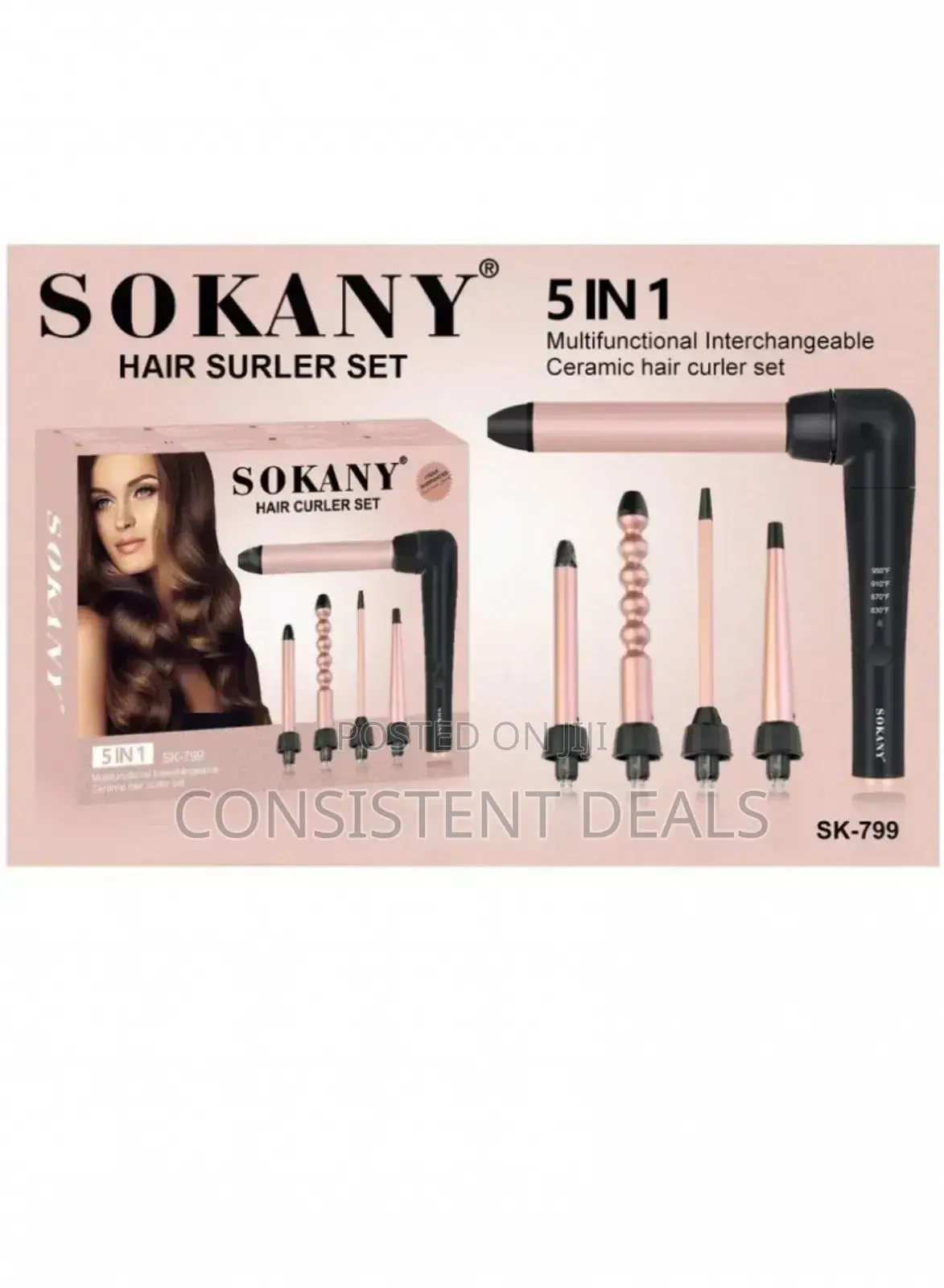 Sokany Hair Curler Set