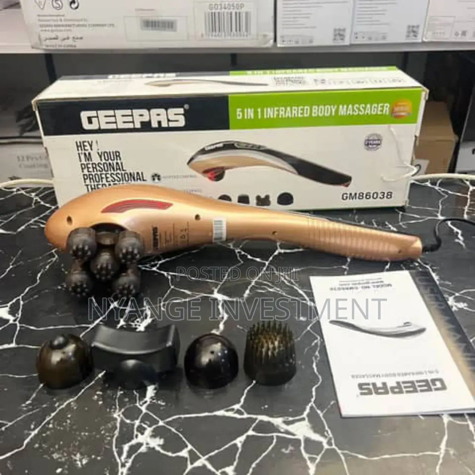 Geepas Infrared Body Massager . Massager