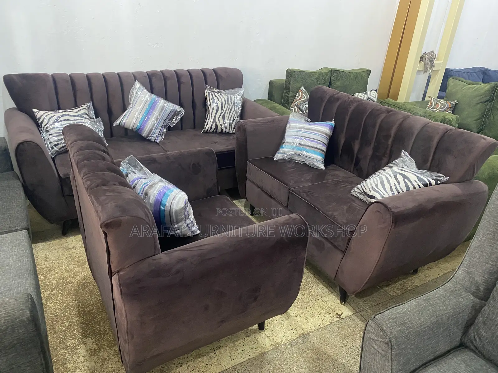 Butterfly Design 6 Seater Couch/ Butterfly Sofa Set