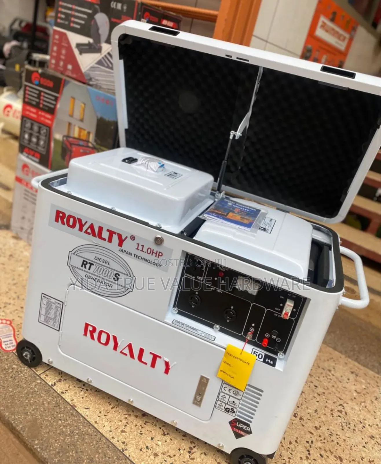 Generator 11 Hose Power Super Silent Box Body