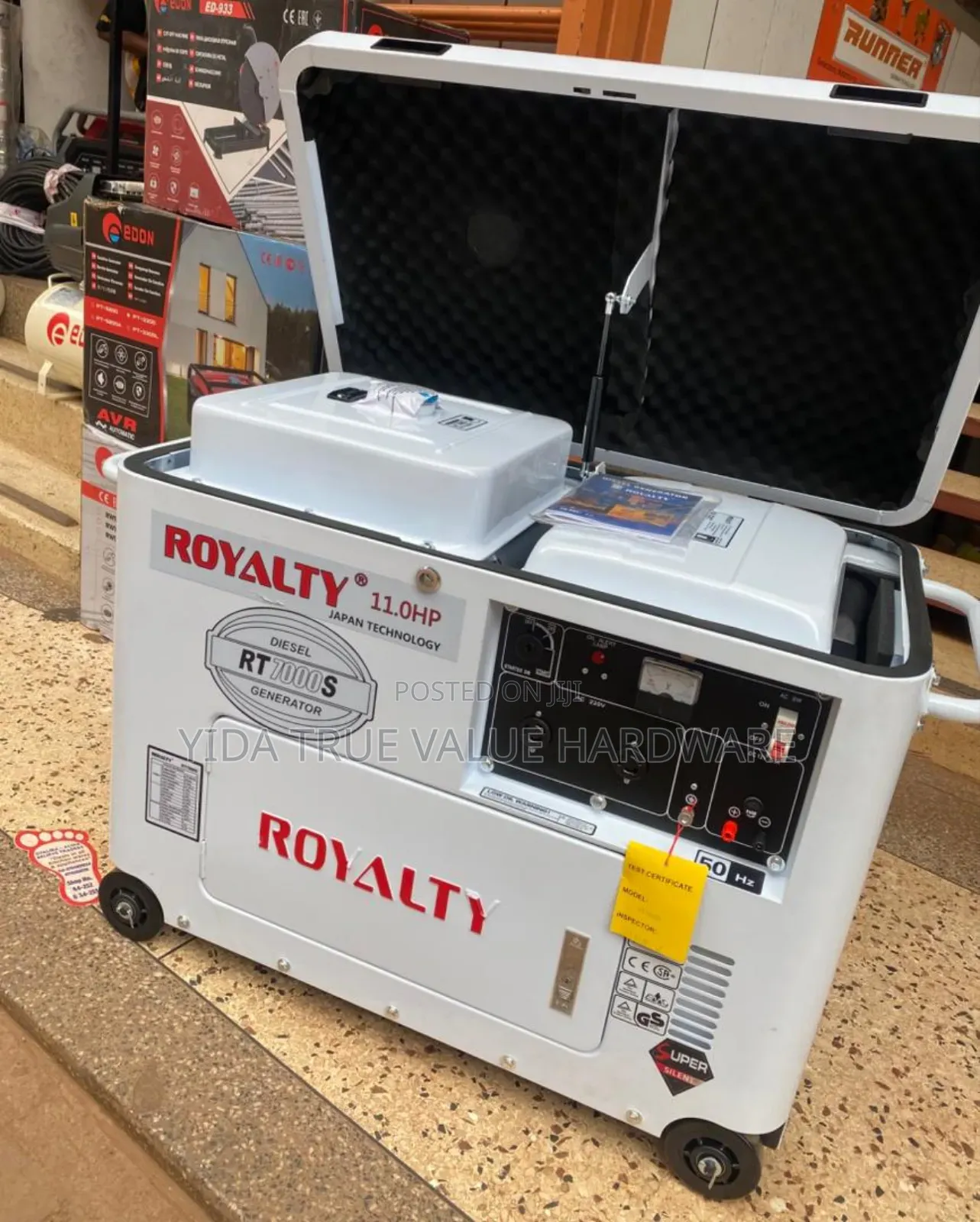 Generator 11 Hose Power Super Silent Box Body