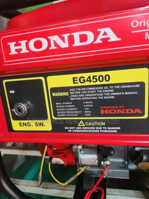 Honda Generator 5500 4kva