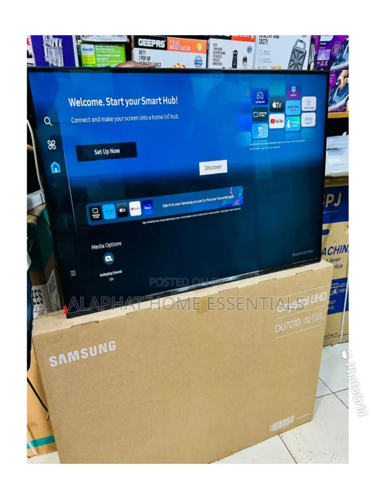 Samsung 2024 Model DU7010 43” Smart UHD TV