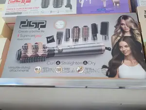 DSP Super Care Curl ,Straightener $ Dry 8in1