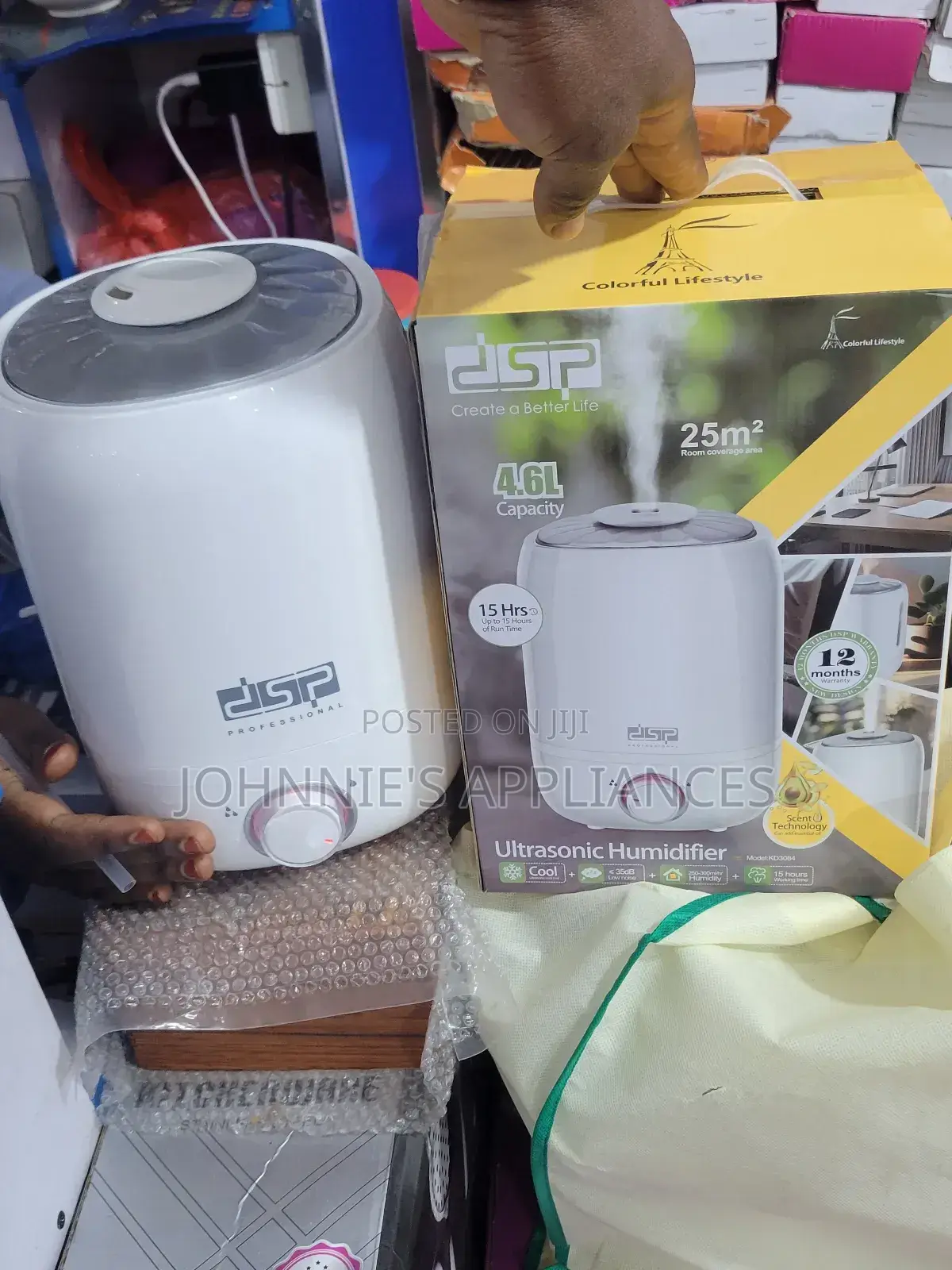 DSP Electric Ultrasonic Humidifier 4.5L Capacity