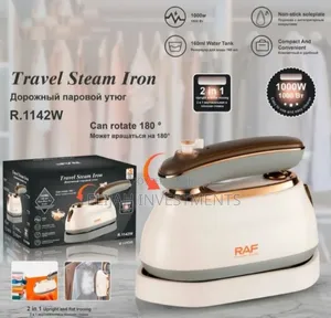 New Unique RAF Travel Steam Iron