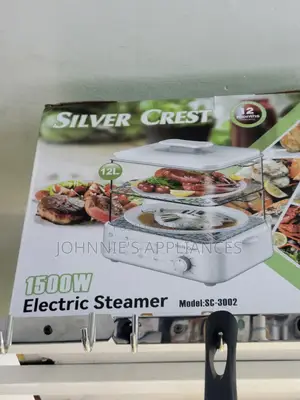 Silver Crest Electric Food Steamer 2tier S