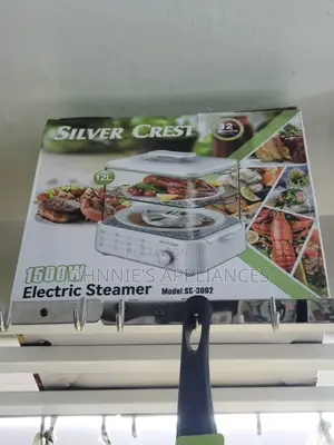 Silver Crest Electric Food Steamer 2tier S