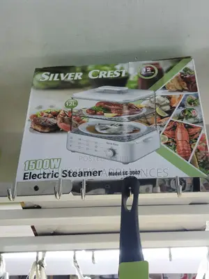 Silver Crest Electric Food Steamer 2tier S