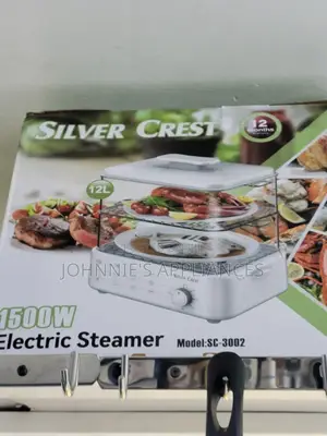 Silver Crest Electric Food Steamer 2tier S