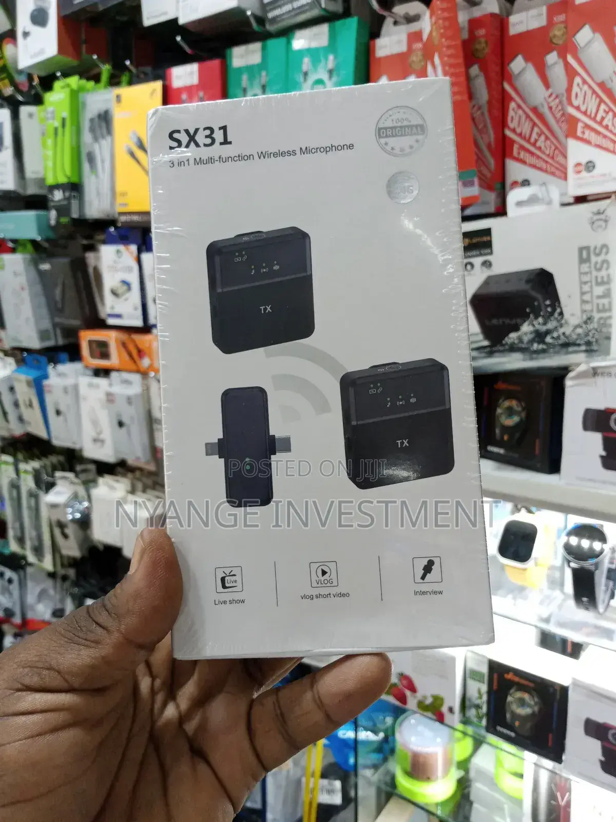 Multi Functional Wireless Headphones.
