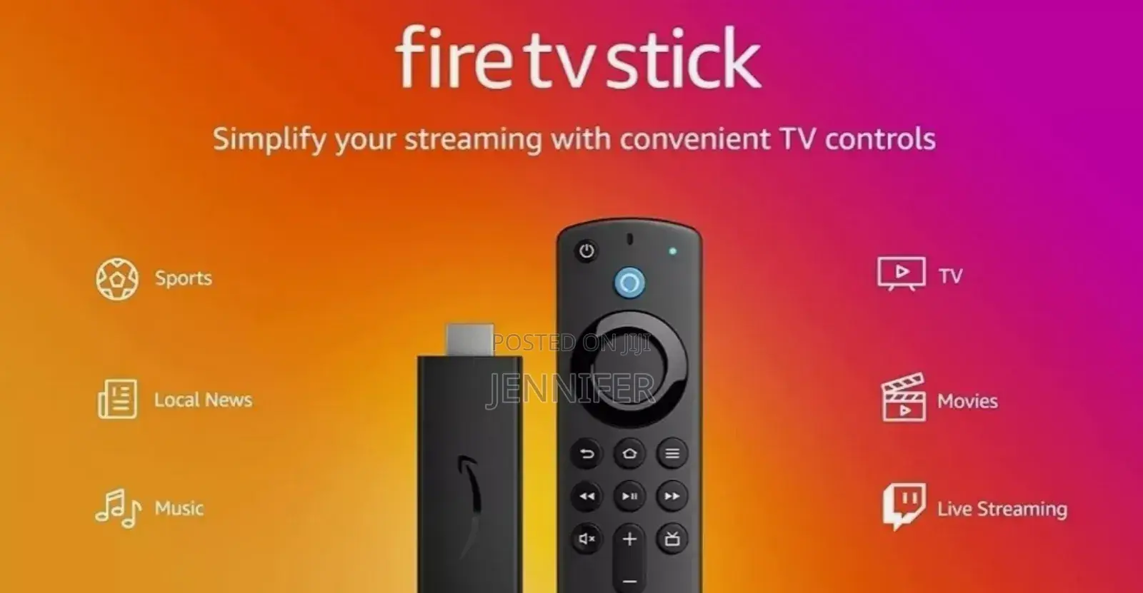 Amazon Fire Tv Stick With Alexa Voice Remote