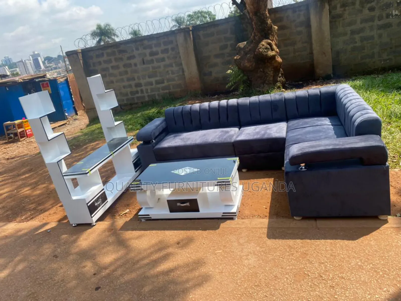 Six Seater L Sofa Set Available