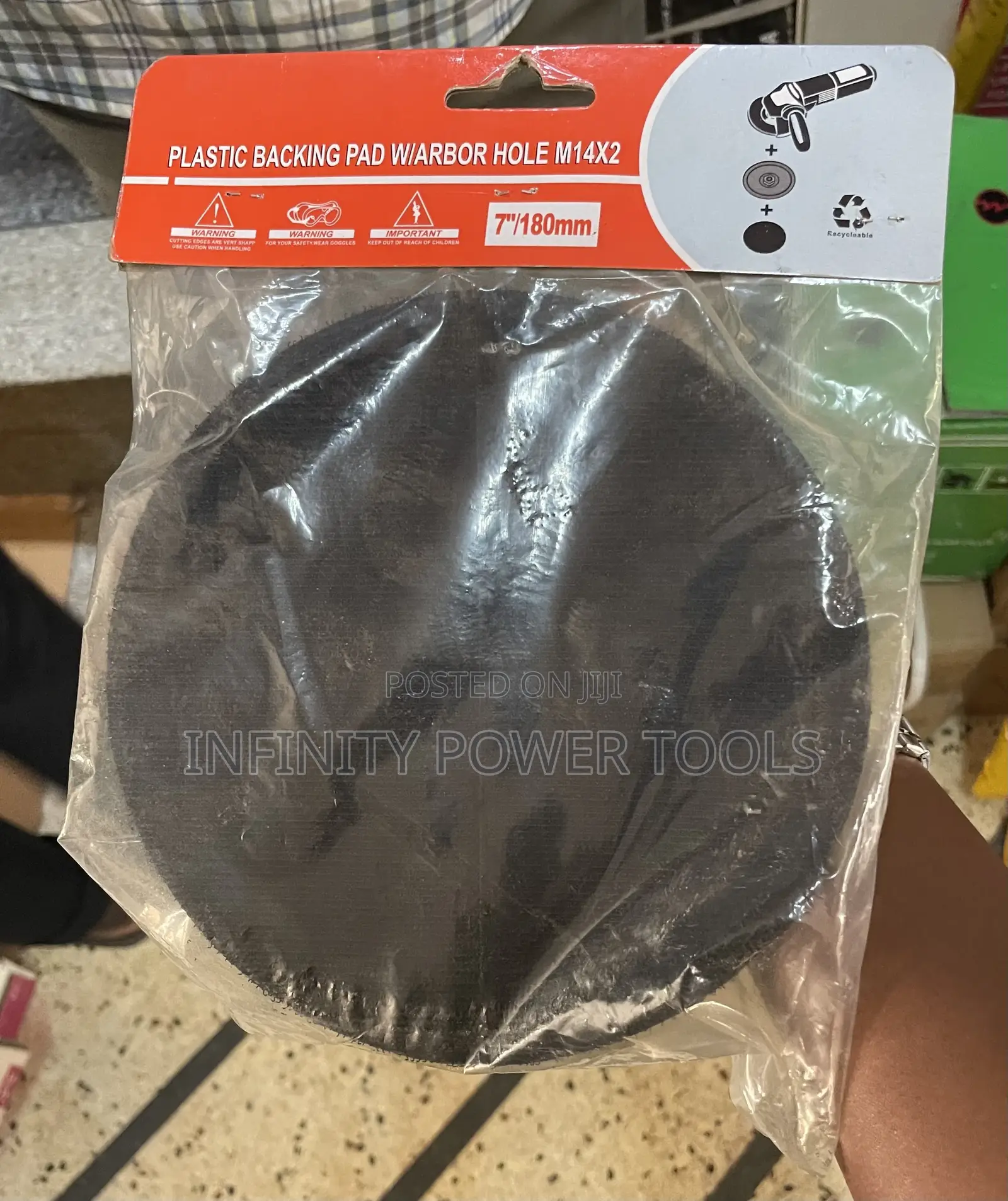 Plastic Backing Pad