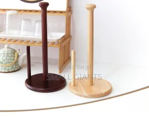 Wooden Kitchen Tissue Roll Holder