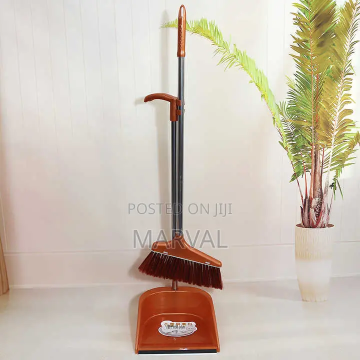 Flow Wiper Soft Broom and Dustpan Set