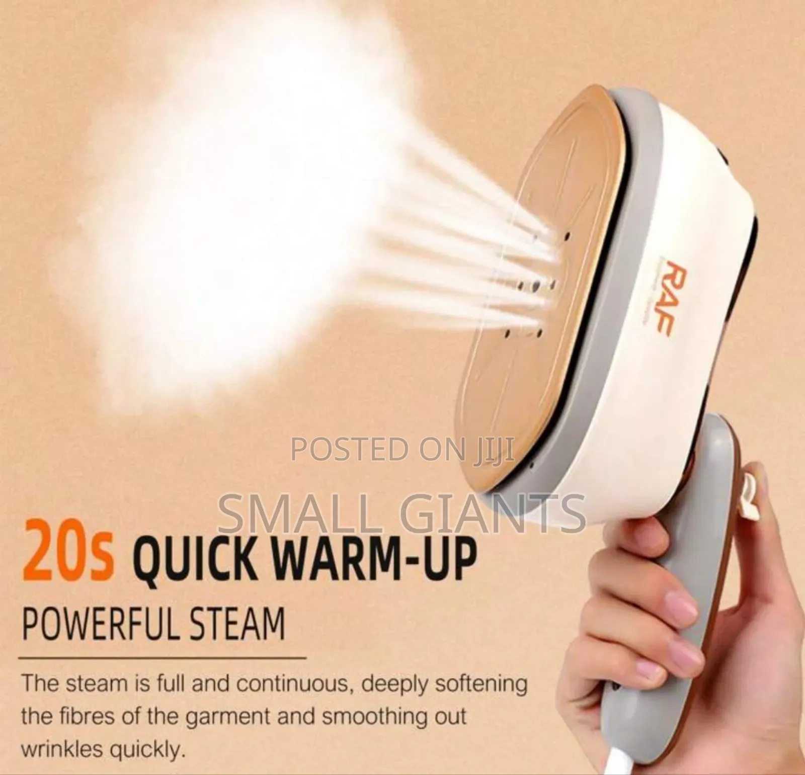 RAF Travel Steam Iron