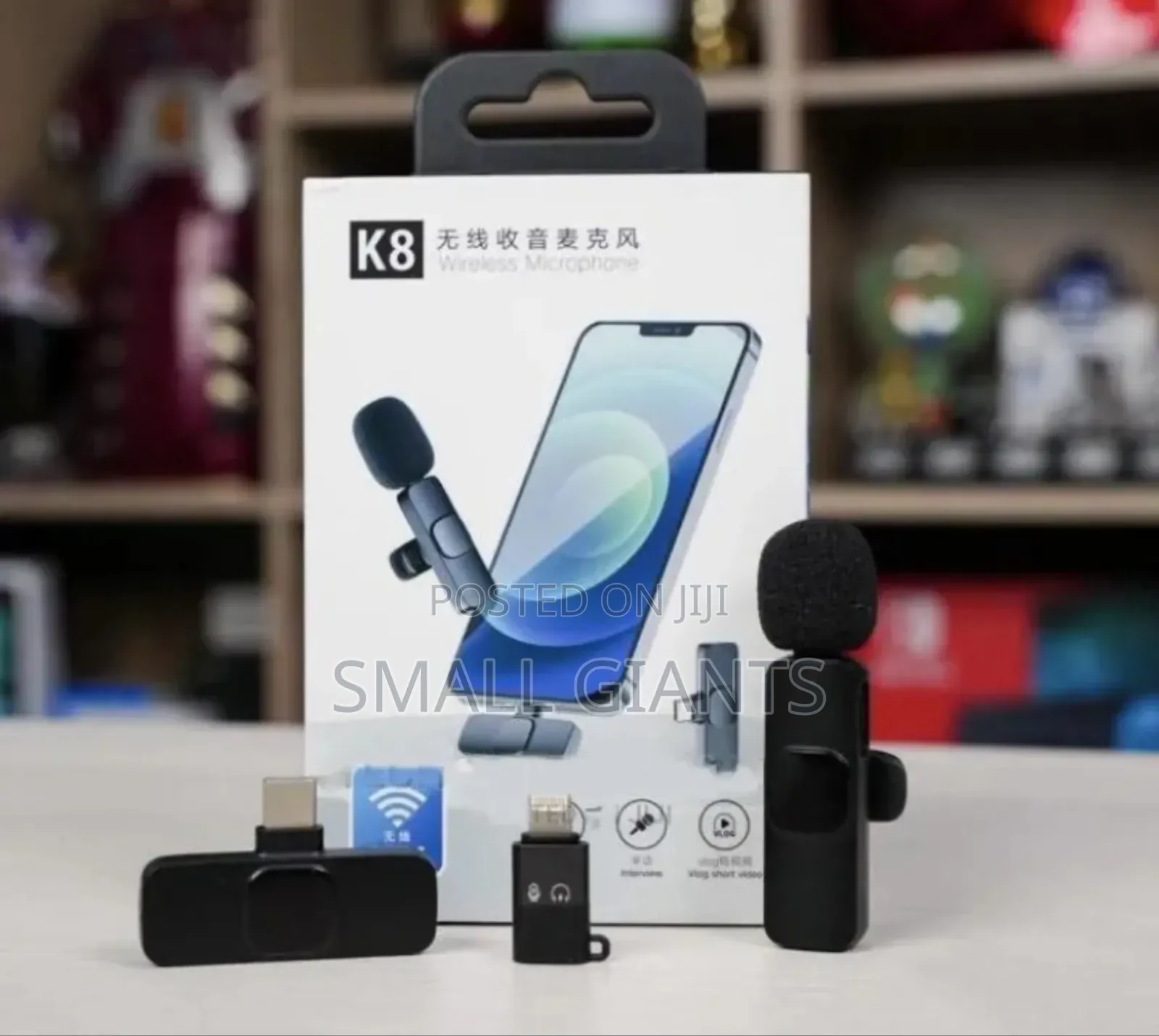  Type-C Wireless Lavalier Microphone