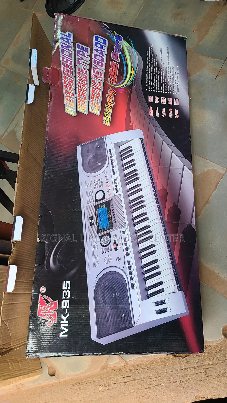 Mk-935 Keyboard 61 Keys With Usb Pot