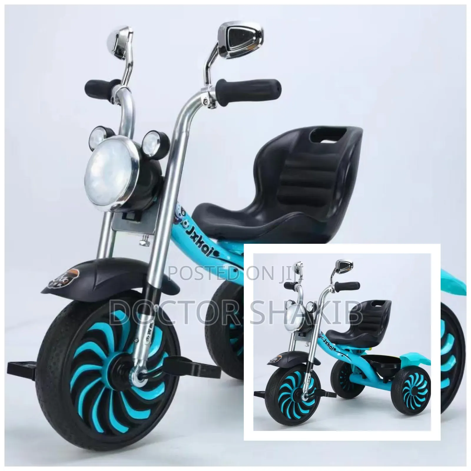 New Unique Kids Motorcycle Tricycle