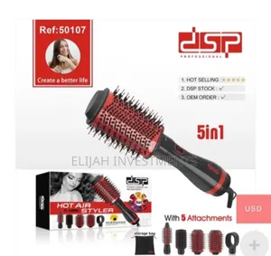 Unique 5 in 1 DSP Hot Hair Styler