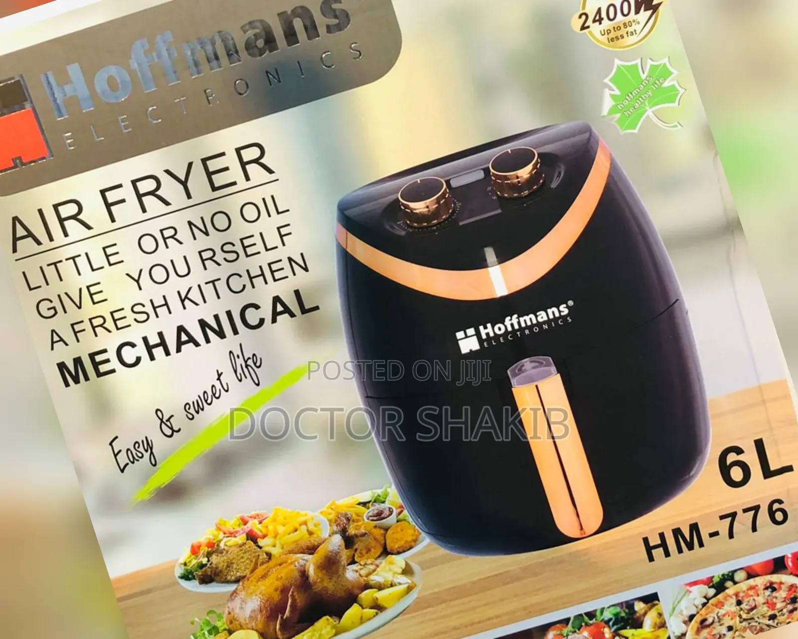 A Fresh Kitchen Mechanical 6L Air Fryer