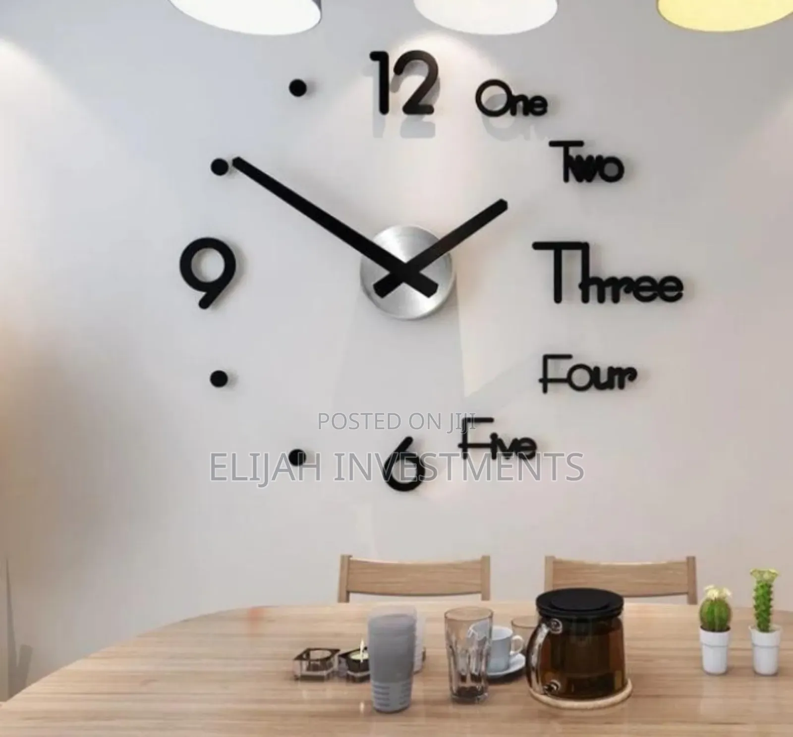 Beautiful 3D Wall Classic Clock