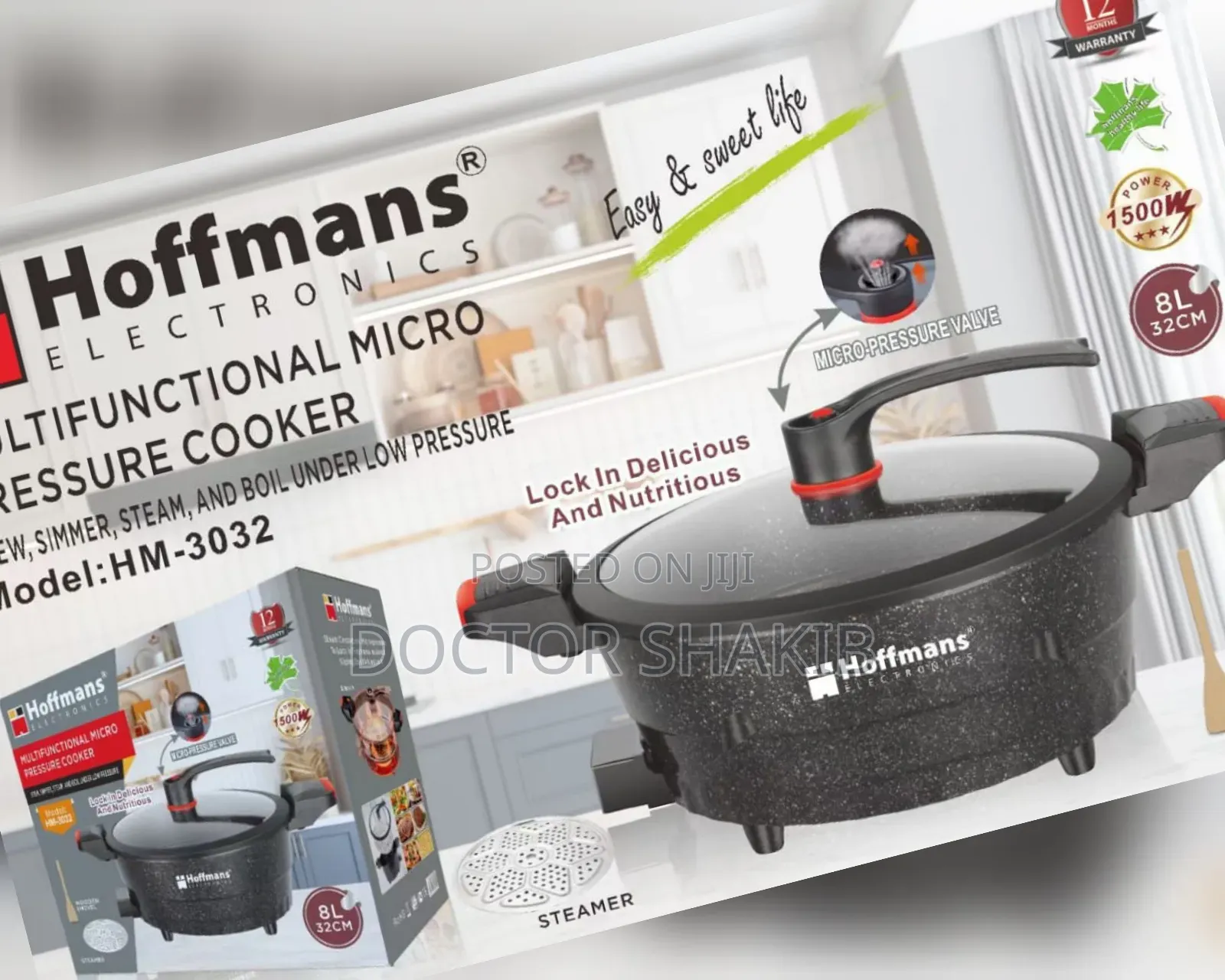Electric Hoffman Micro-Pressure Cooker