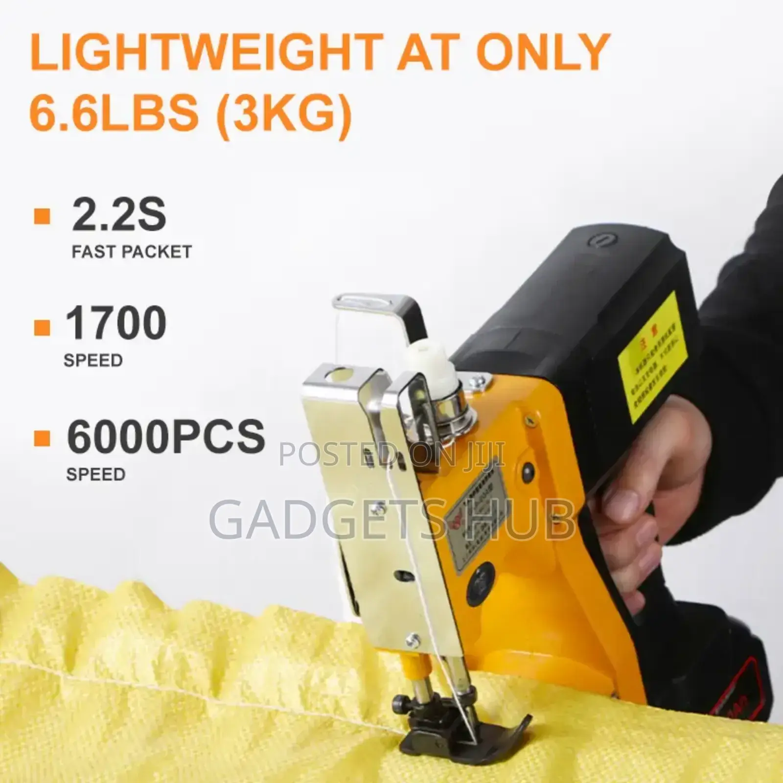 Portable Bag Closer 3KG
Sewing Machine Automatic Paper Bag