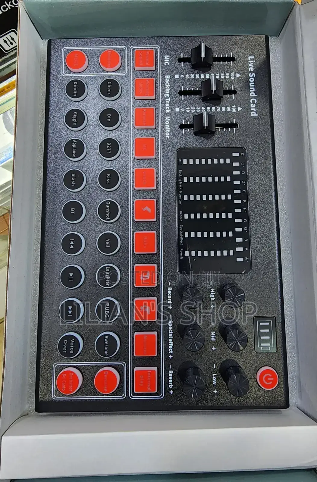 Live Sound Card Singing and Recording Sound Card