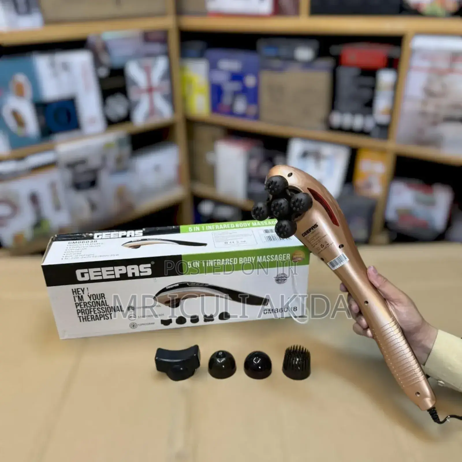 Geepas 5in1 Infrared Body Massager