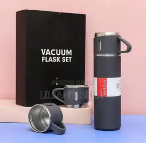 Vaccum Flask Set With 3cups
