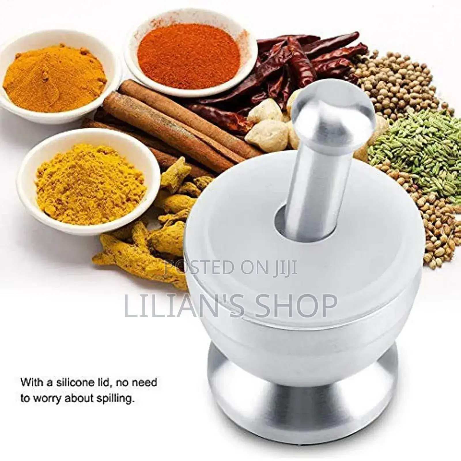 Stainless Steel Grinding Motar With Pestle