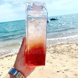 500mls Milk Water Transparent Bottle