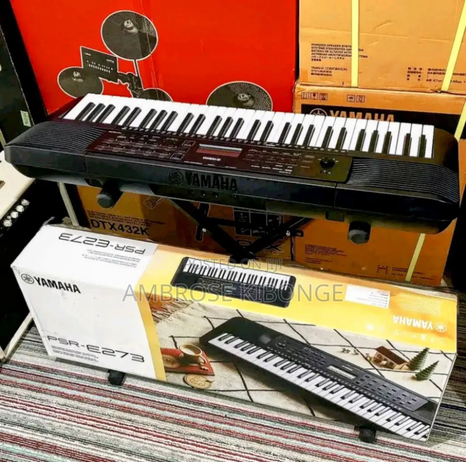 Classic Sound Yamaha PSR E273 Electronic 61 Piano Keyboard