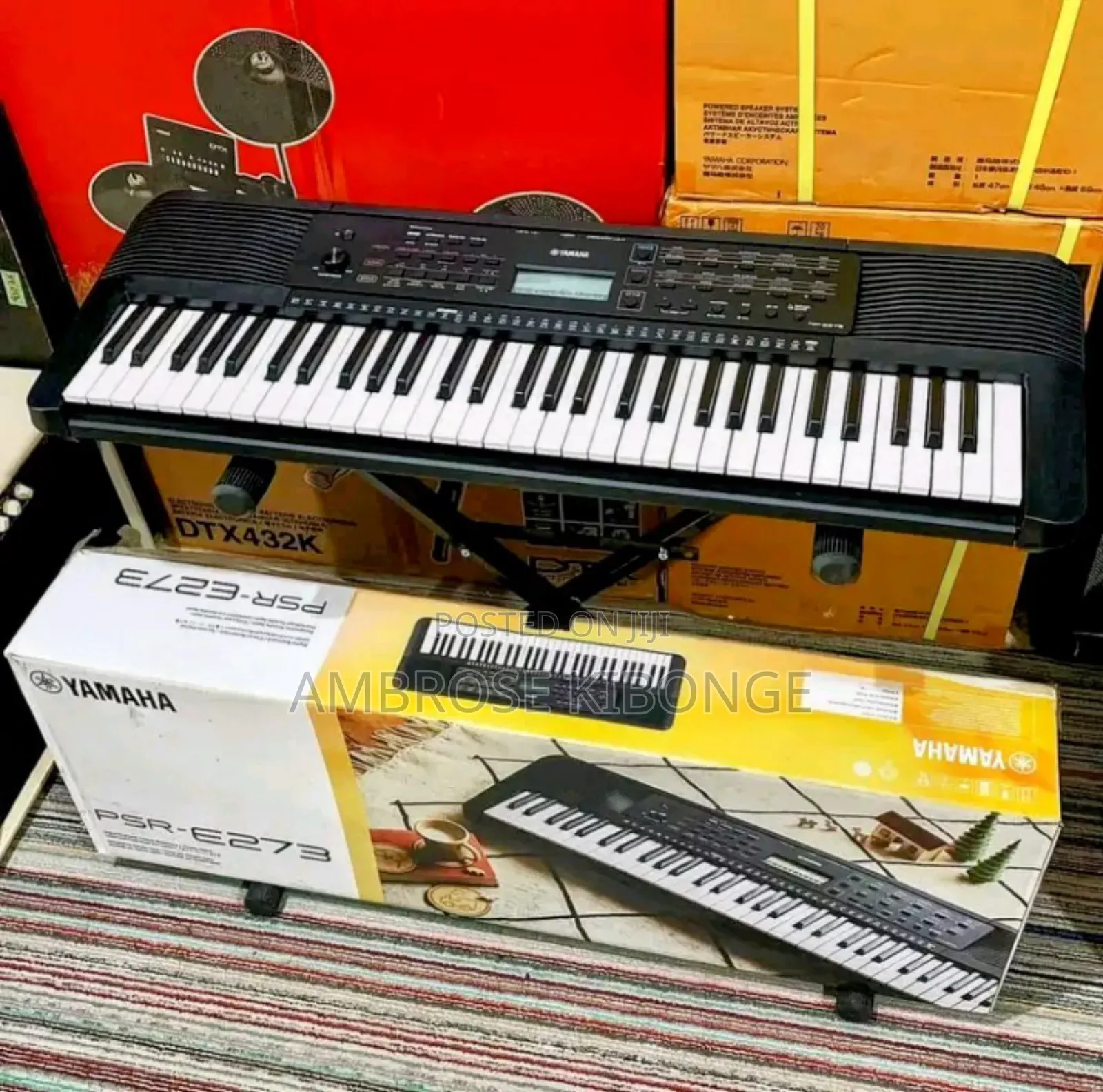Classic Sound Yamaha PSR E273 Electronic 61 Piano Keyboard