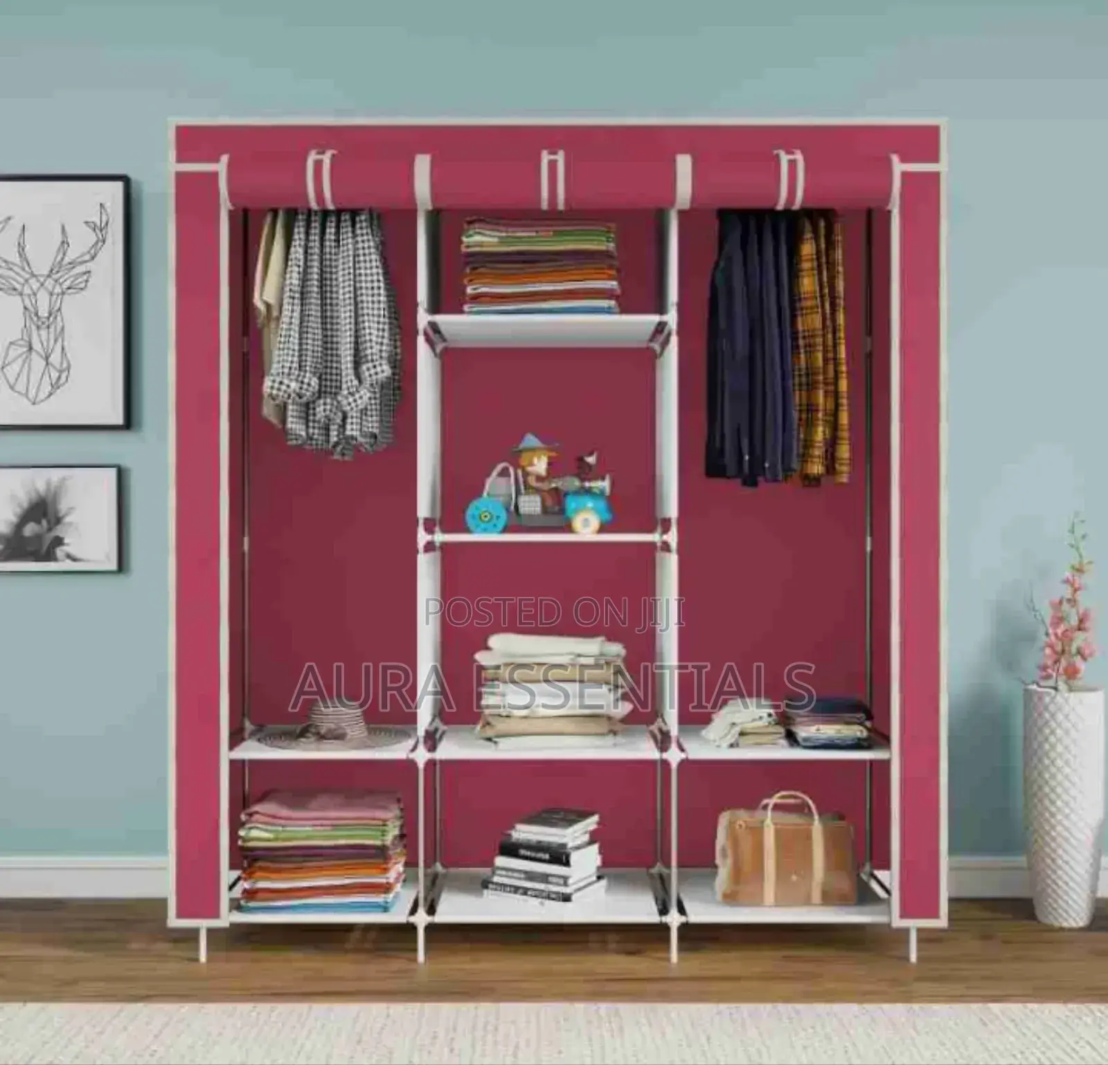 Portable Clothing Closet Wardrobe
