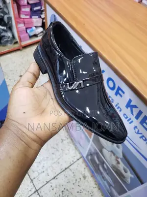 Original Boys Gentle Shinny Shoes-Black